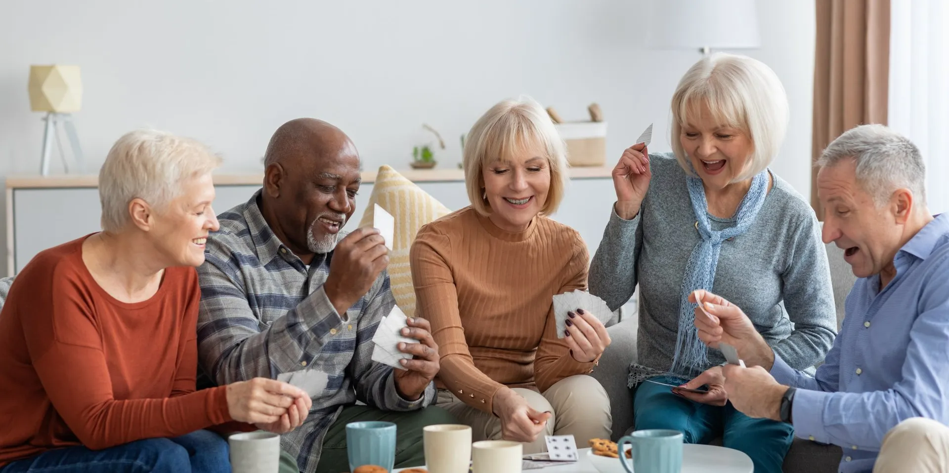 The Birches on Maple - Grandparents Playing Cards