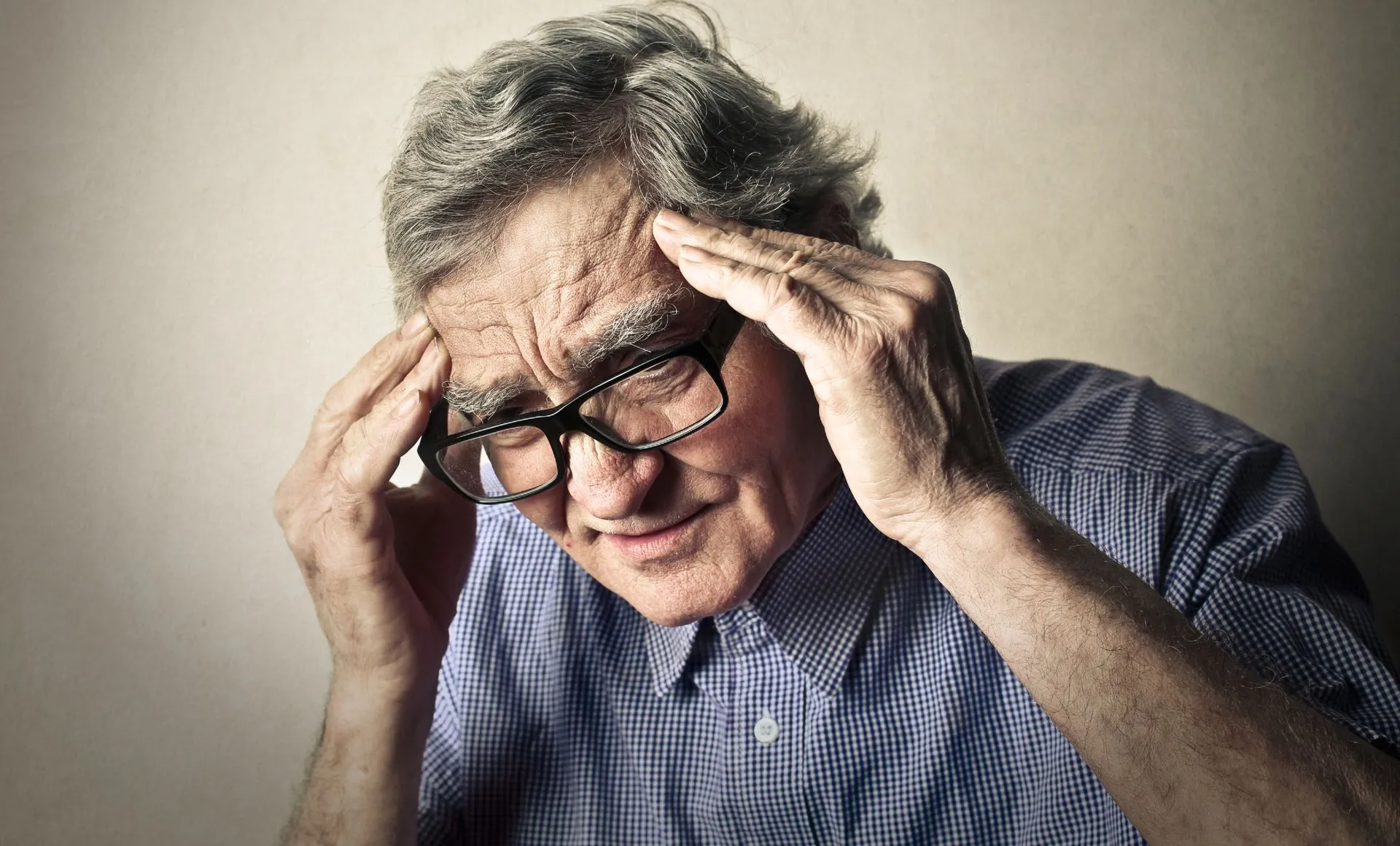 The Birches on Maple - Grandparent Holding his Head